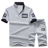 Men's Slim Tracksuit 2 Pieces Sets